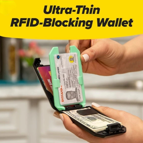 Slim Mint Wallet - Picture 3 of 13